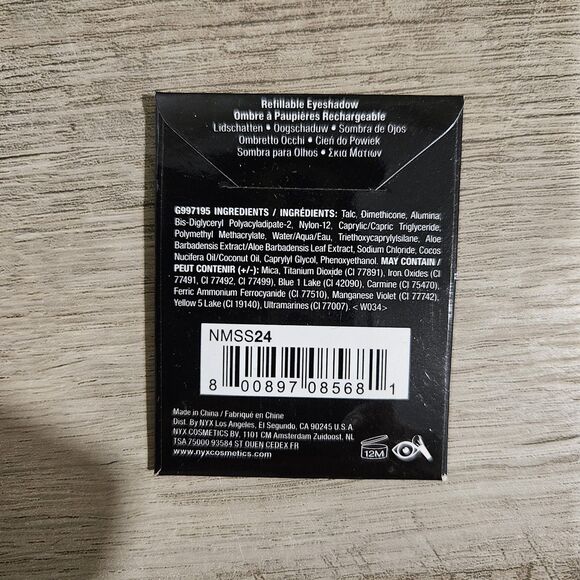 LOT OF 3 NYX Nude Matte Eye Shadow Refill - Sealed NMS24 The Next Morning Blue - Picture 3 of 3